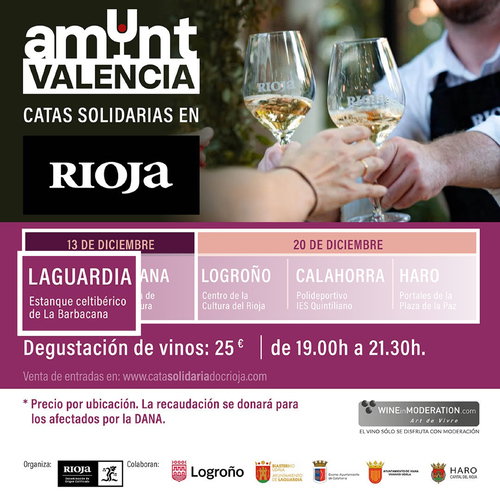 Catas Solidarias por Valencia - Laguardia