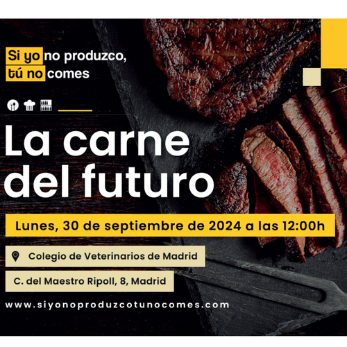 ¡Inscríbete en esta jornada y descúbrelo todo sobre la carne del futuro! | 30 de septiembre, 12 h | Madrid | SYNPTNC