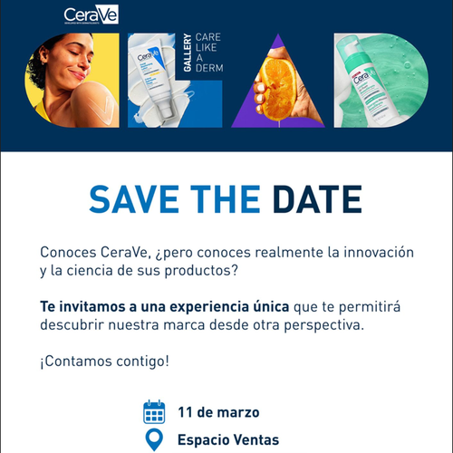 Save the date: 11 marzo 2026 #CareLikeADerm
