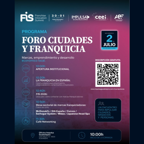 Guadalajara impulsa su comercio y emprendimiento local con la celebración del Foro Ciudades y Franquicia