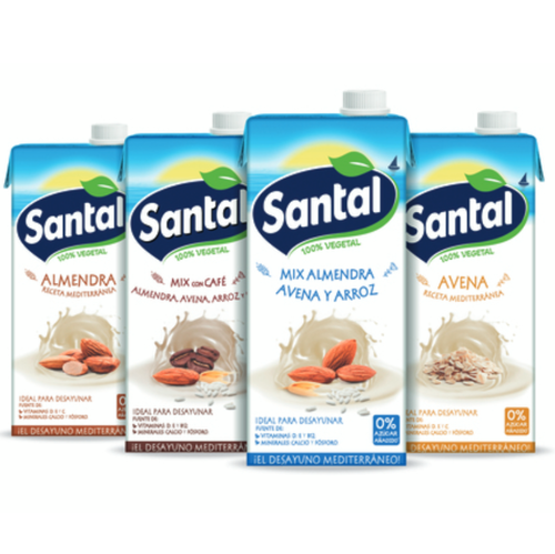 Santal presenta su nueva gama de bebidas vegetales, con nuevos sabores e ideales para disfrutar de un desayuno mediterráneo