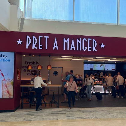 Ibersol abre un Pret A Manger en el aeropuerto de Lanzarote