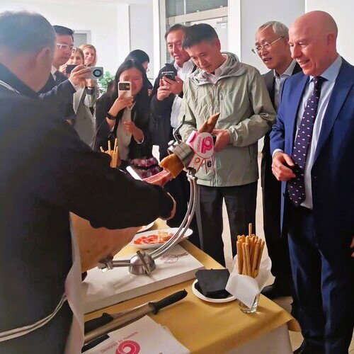 INTERPORC destaca ante el viceministro de Agricultura de China la seguridad alimentaria de los productos porcinos españoles