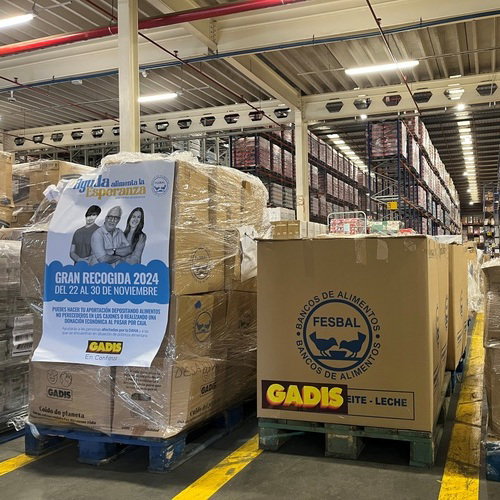 El éxito de la gran recogida en GADIS: los clientes donan más de 96.000 € y 233.000 kilos de alimentos