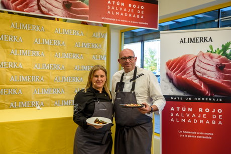 León Yolanda Muñoz y Juanjo Pérez, de Cocinandos.jpg