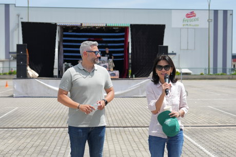 Diego Durán, director industrial de Campofrío Frescos y Camille Greene, CEO de Campofrío Frescos.jpeg
