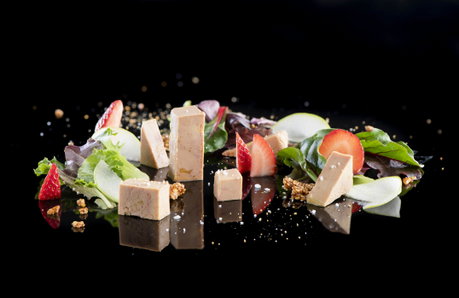 Ensalada de primavera con foie gras mi cuit.jpg