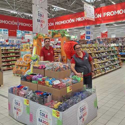 200 productos fabricados con materiales reciclados en la Vuelta al Cole de Alcampo