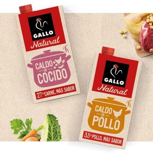 Gallo pone en marcha un proyecto pionero en España para que todos los caldos de pollo del mercado garanticen un porcentaje mínimo de su ingrediente principal