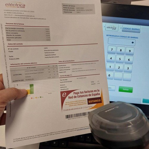 Eléctrica de Cádiz permitirá a sus clientes el pago de facturas en más de 4.500 estancos gracias a Logista Payments