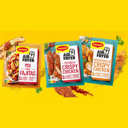 Maggi lanza una innovadora gama para air fryer