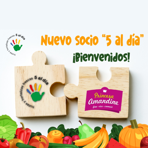 Princesa Amandine® se asocia con “5 al Día” para aumentar el consumo de frutas y hortalizas