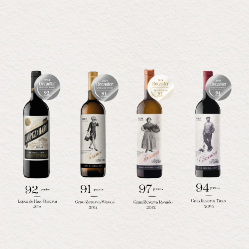 Hacienda López de Haro toca el cielo de los Decanter World Wine Awards