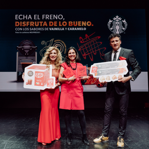 Los consumidores eligen las cápsulas de Kitkat by Nescafé Dolce Gusto y las variedades de Starbucks by Nespresso Creamy Vanilla y Smooth Caramel, “Producto del Año 2025” 