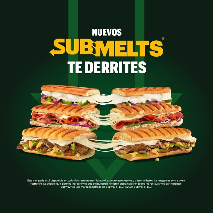 Subway® lanza SubMelts®, la nueva sensación que se fundirá en tu boca
