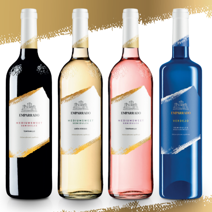 Terra Cellars presenta la renovada imagen de la gamma EMPARRADO: una evolución en el mundo del vino semidulce