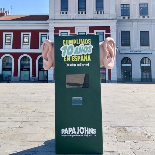 Papa Johns celebra 10 años en España repartiendo más de 1.000 pizzas gratis