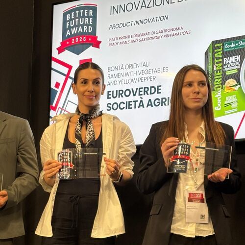 PCS triunfa en TUTTOFOOD Milano 2026 con el segundo premio en los 'Better Future Awards'