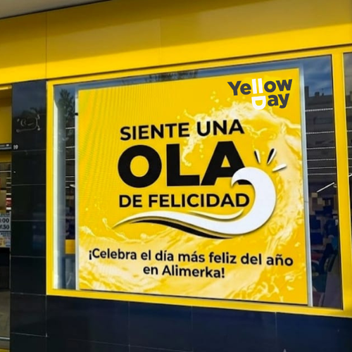 Alimerka vuelve a teñir el verano de amarillo y de regalos con su campaña Yellow Days