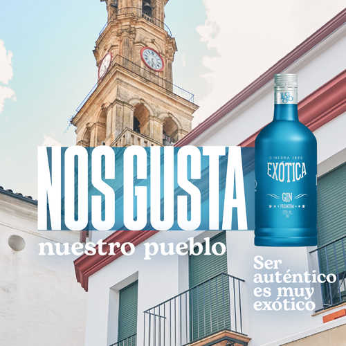 EXÓTICA Gin 1890 apuesta por el orgullo de pueblo y reivindica lo auténtico en sus nuevas acciones de comunicación y marketing