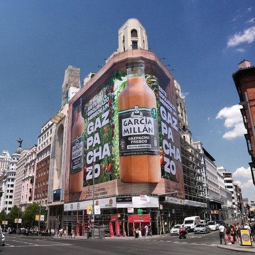 La huerta de García Millán y su “Gazpachazo” conquistan el corazón de Madrid