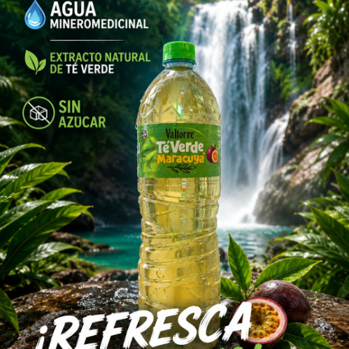 Valtorre Té Verde Maracuyá. La propuesta más refrescante y saludable de este verano
