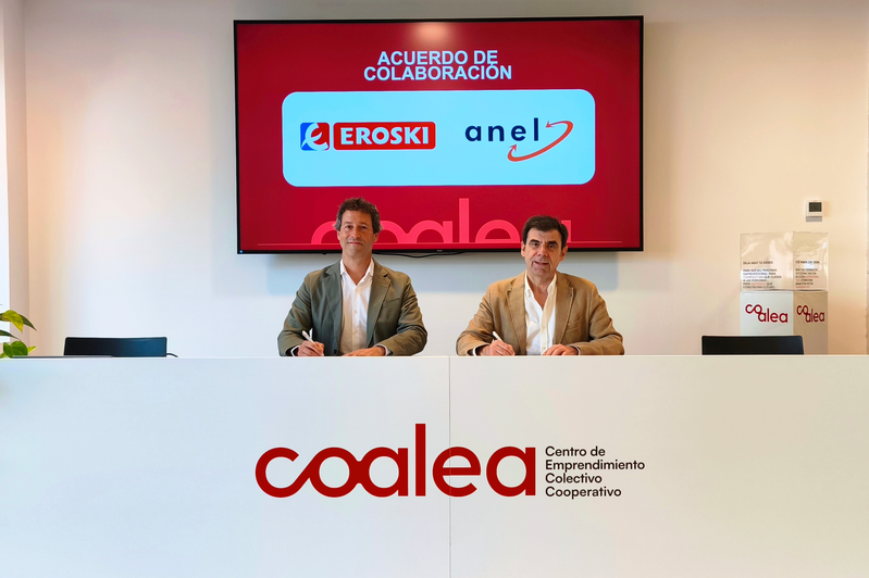 EROSKI y la Asociación de Empresas de Economía Social de Navarra (ANEL) firman un acuerdo para impulsar el emprendimiento cooperativo en la comunidad foral