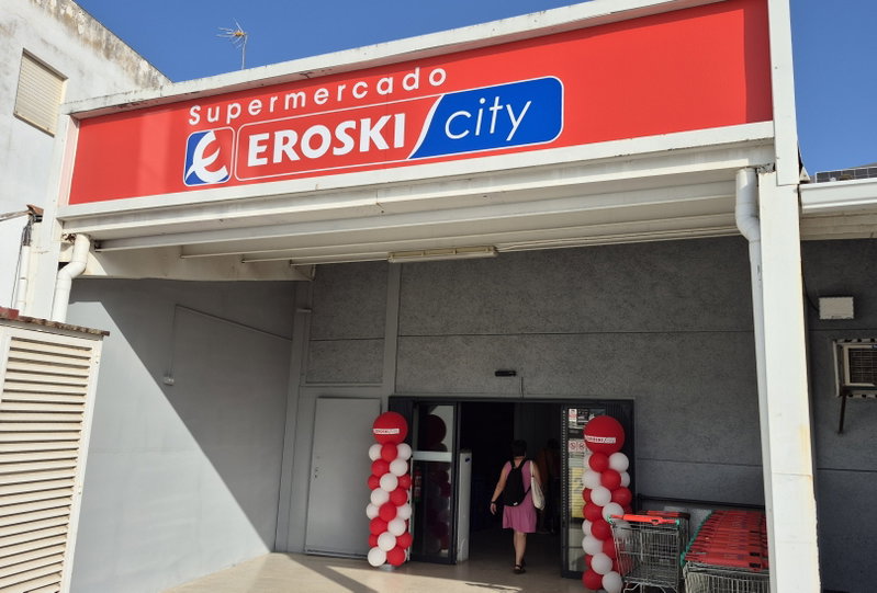 EROSKI inaugura un nuevo supermercado franquiciado en Valencia del Ventoso, Badajoz