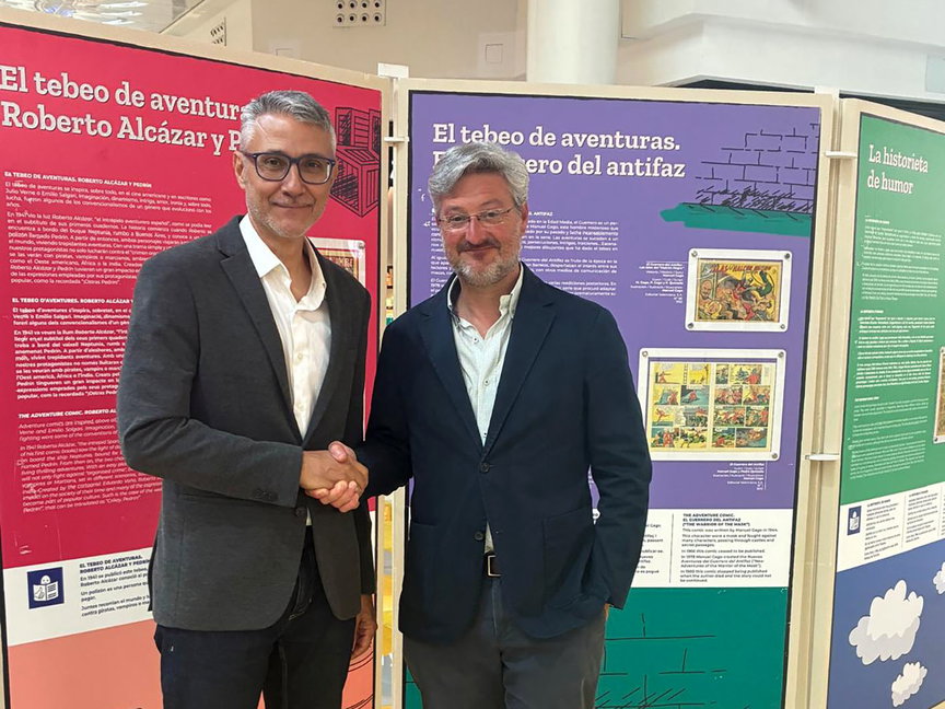 L’Aljub viaja a la infancia del siglo XX con una exposición de tebeos históricos junto al museo de Puçol