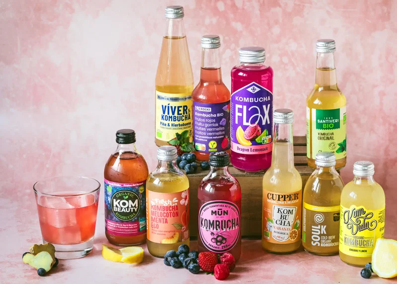 La kombucha se consolida como alternativa a los refrescos, aunque conviene revisar su azúcar y composición