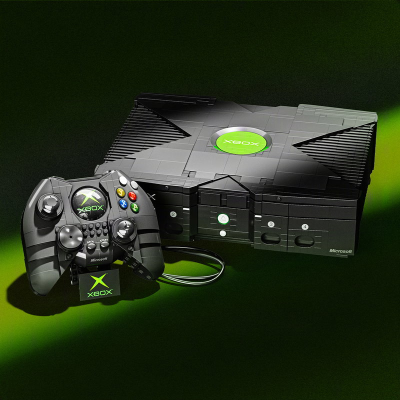 Mattel Brick Shop™ celebra los 25 años de la icónica consola de videojuegos XBOX con un nuevo set de construcción
