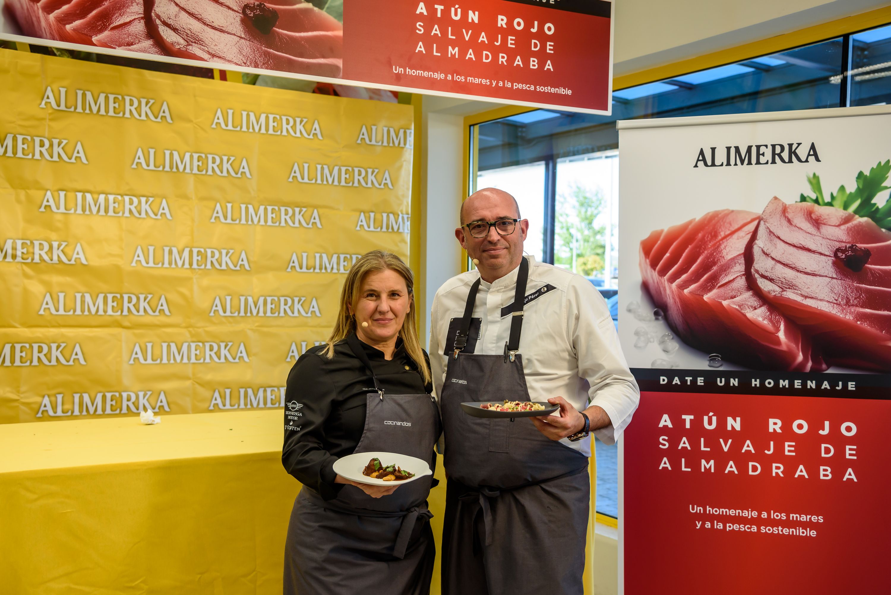 León Yolanda Muñoz y Juanjo Pérez, de Cocinandos.jpg