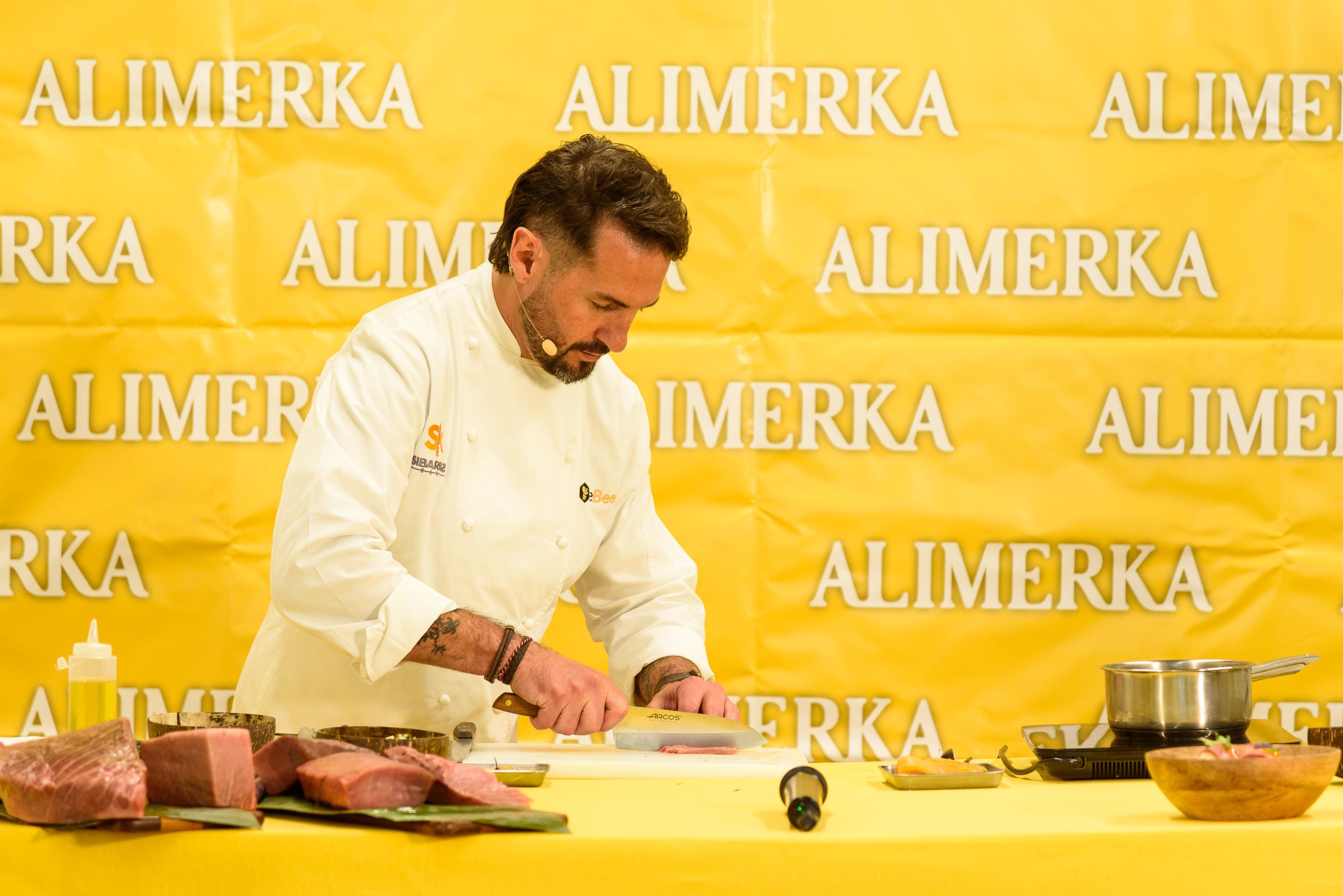 Valladolid Juan Peña en un momento del showcooking .jpg