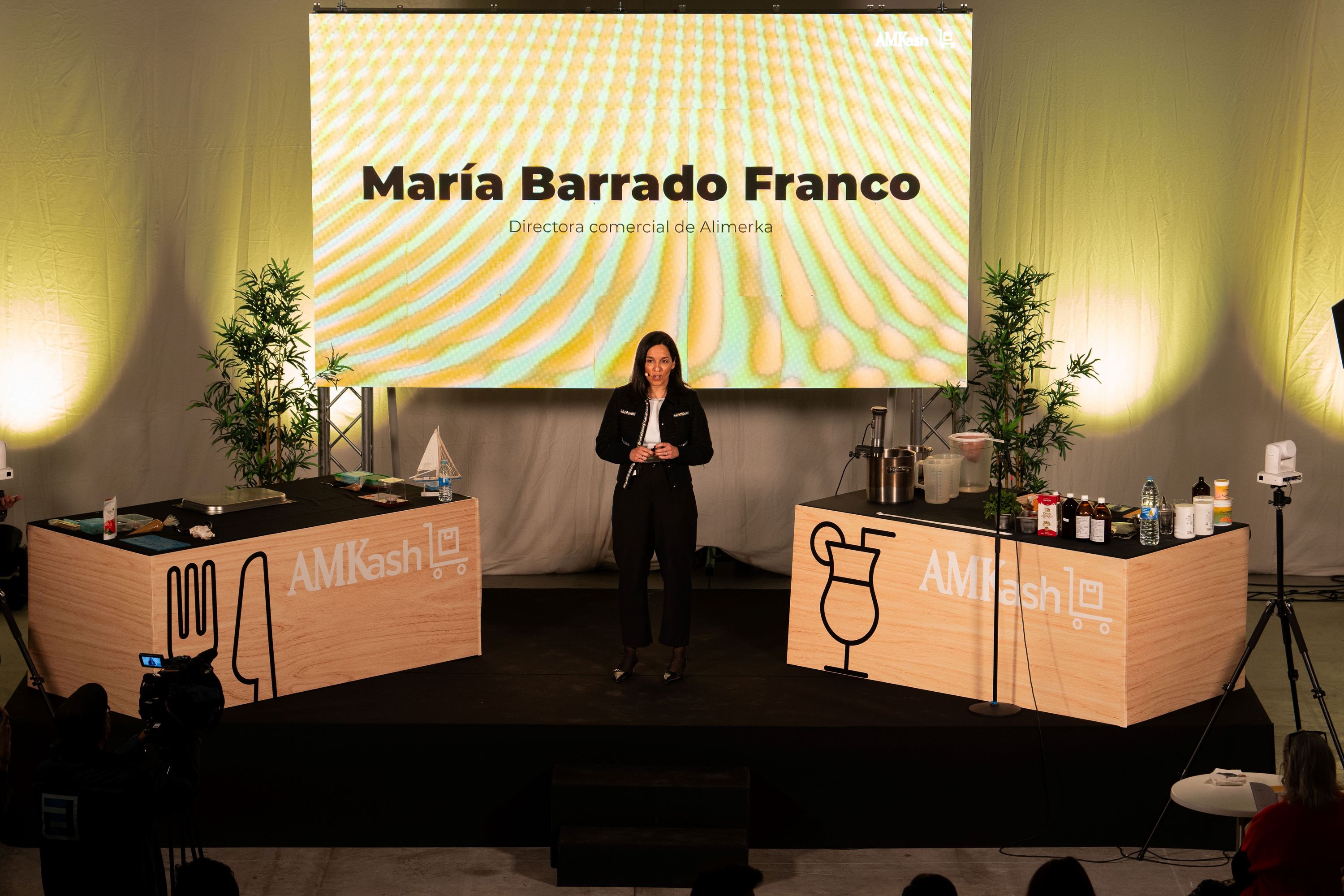 La directora comercial de Alimerka, María Barrado Franco, en un momento de su intervención.jpg
