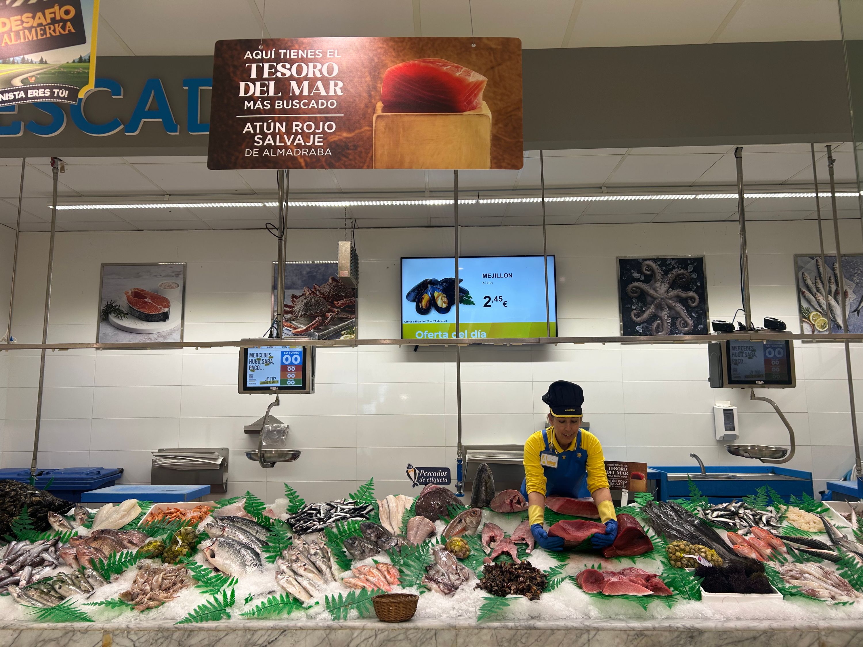 Atún Rojo de Almadraba en las pescaderías de Alimerka.jpg