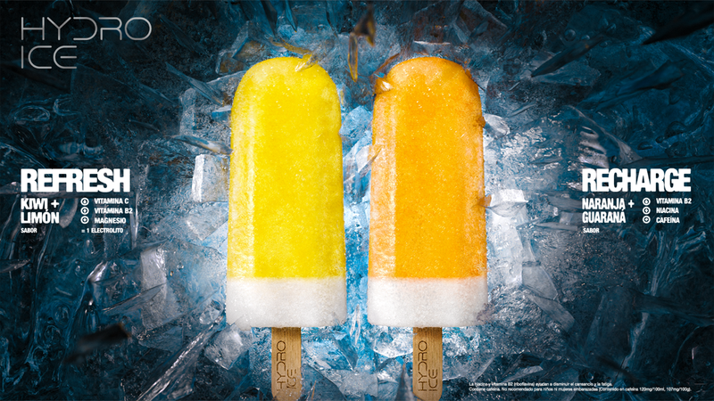 The Magnum Ice Cream Company lanza Hydro:Ice, una nueva marca con dos helados de agua de sabores frutales enriquecidos con vitaminas