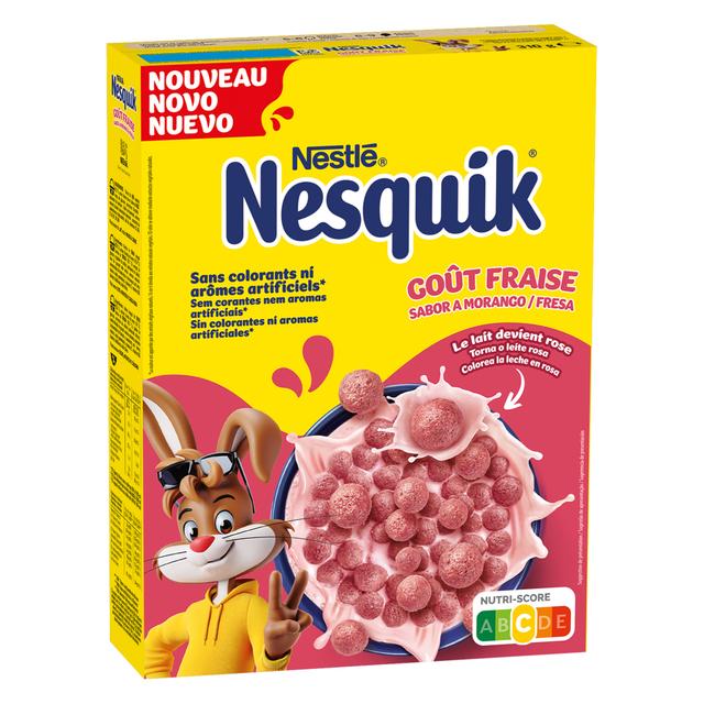 Nesquik revoluciona el desayuno con sus nuevos cereales de fresa: sabor icónico en una propuesta única e innovadora