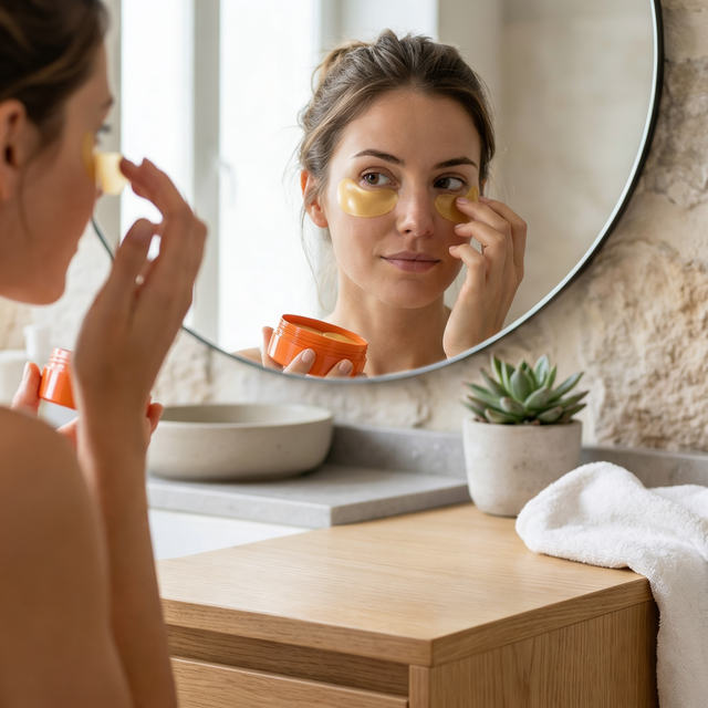 Hidratación y luminosidad en un solo gesto: nuevos parches de ojos con Vitamina C